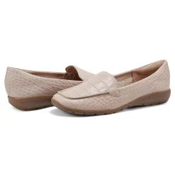 New Easy Spirit Abide Casual Flats NaturalCroco