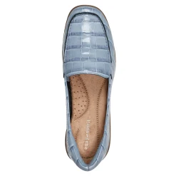 Online Easy Spirit Abide Casual Flats LightBlueCroco