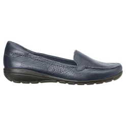 Easy Spirit Abide Leather Casual Flats BrightNavyLeather