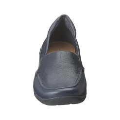 Easy Spirit Abide Leather Casual Flats BrightNavyLeather