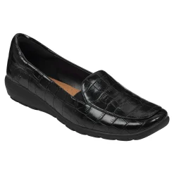 Outlet Easy Spirit Abriana Casual Flats BlackCroco