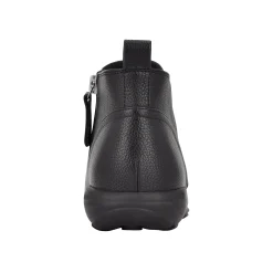 Outlet Easy Spirit Aerial Ankle Booties BlackLeather