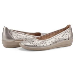 Clearance Easy Spirit Alessia Ballet Flats Gold