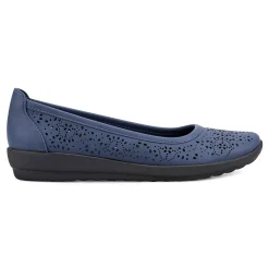 Best Easy Spirit Alessia Ballet Flats Navy