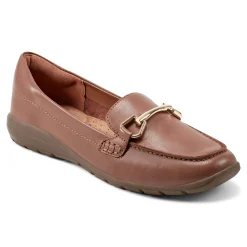 Discount Easy Spirit Amalie Casual Loafers MediumBrownLeather