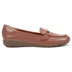 Discount Easy Spirit Amalie Casual Loafers MediumBrownLeather