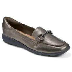 Sale Easy Spirit Amalie Casual Loafers PewterLeather