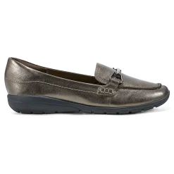 Sale Easy Spirit Amalie Casual Loafers PewterLeather