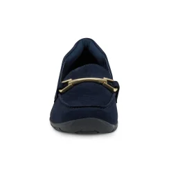 Clearance Easy Spirit Amalie Casual Loafers DarkBlueSuede