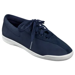 Best Easy Spirit AP1 Canvas Walking Shoes NavyCanvas