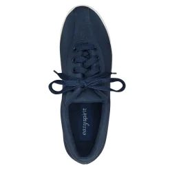 Best Easy Spirit AP1 Canvas Walking Shoes NavyCanvas