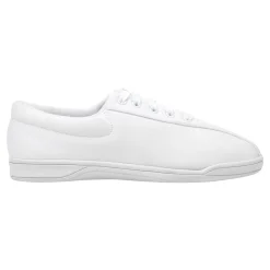 Best Easy Spirit AP1 Canvas Walking Shoes WhiteFabric
