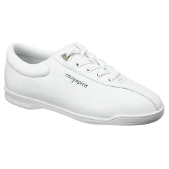Best Easy Spirit AP1 Leather Walking Shoes WhiteLeather