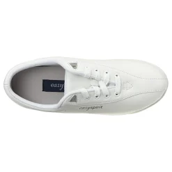 Best Easy Spirit AP1 Leather Walking Shoes WhiteLeather