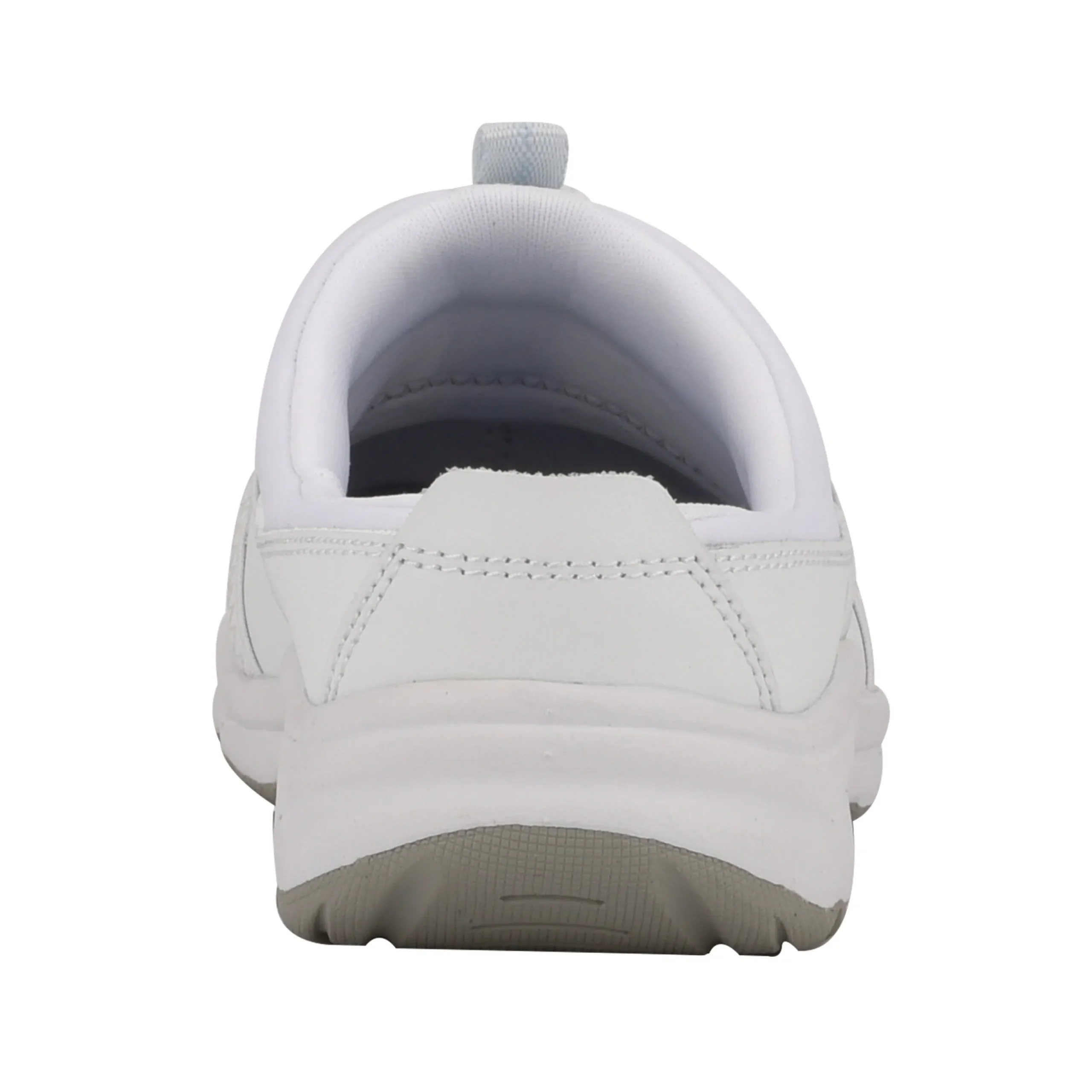 Best Easy Spirit Argyle Mesh Clogs WhiteLeather