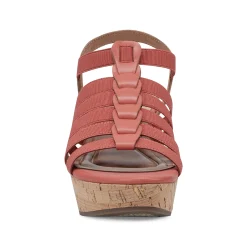 Online Easy Spirit Avinna Platform Wedge Sandals Orange