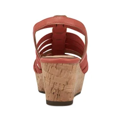 Online Easy Spirit Avinna Platform Wedge Sandals Orange