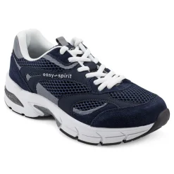 Clearance Easy Spirit Barbeau Lace-Up Walking Shoes Navy