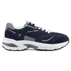 Clearance Easy Spirit Barbeau Lace-Up Walking Shoes Navy