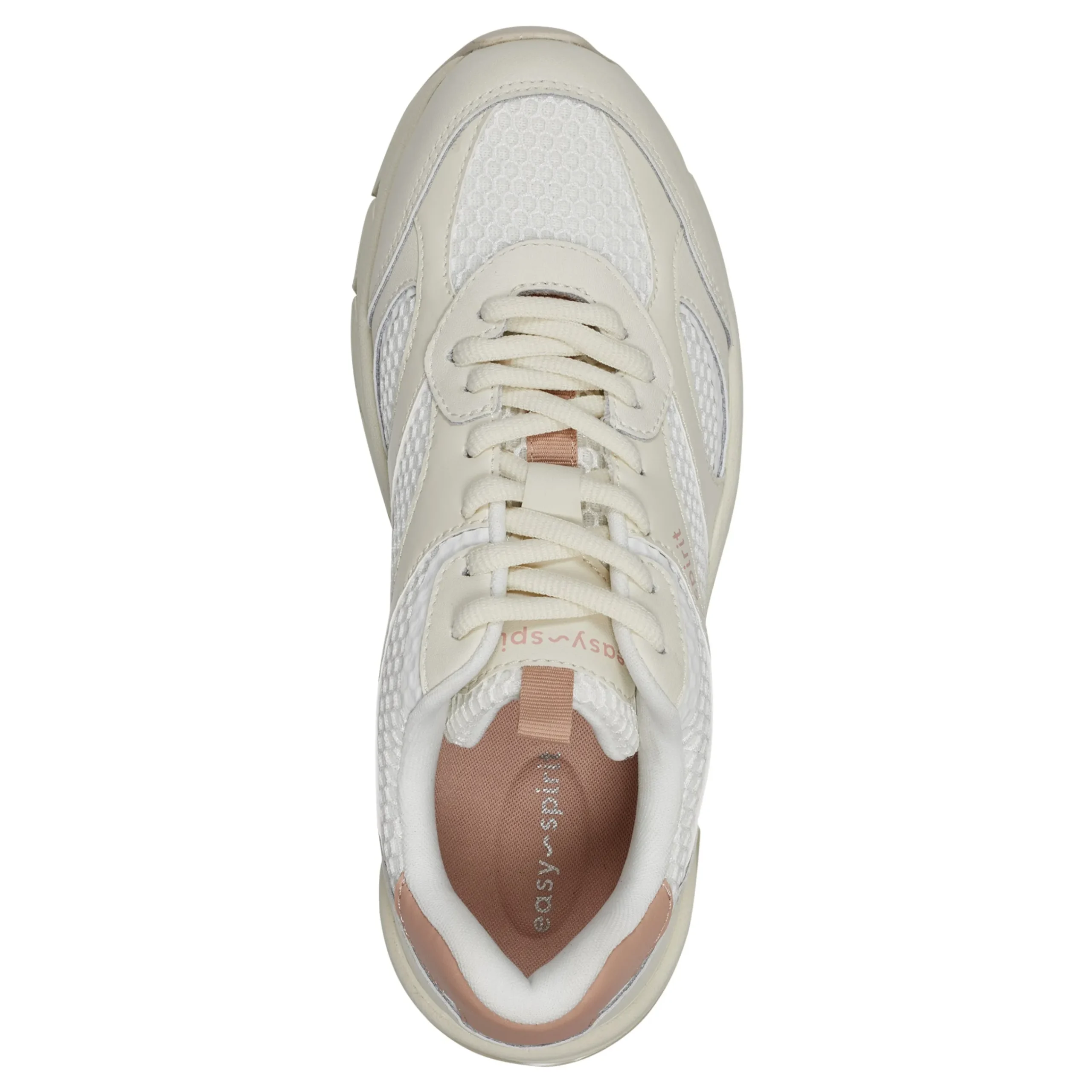 Discount Easy Spirit Barbeau Lace-Up Walking Shoes Natural