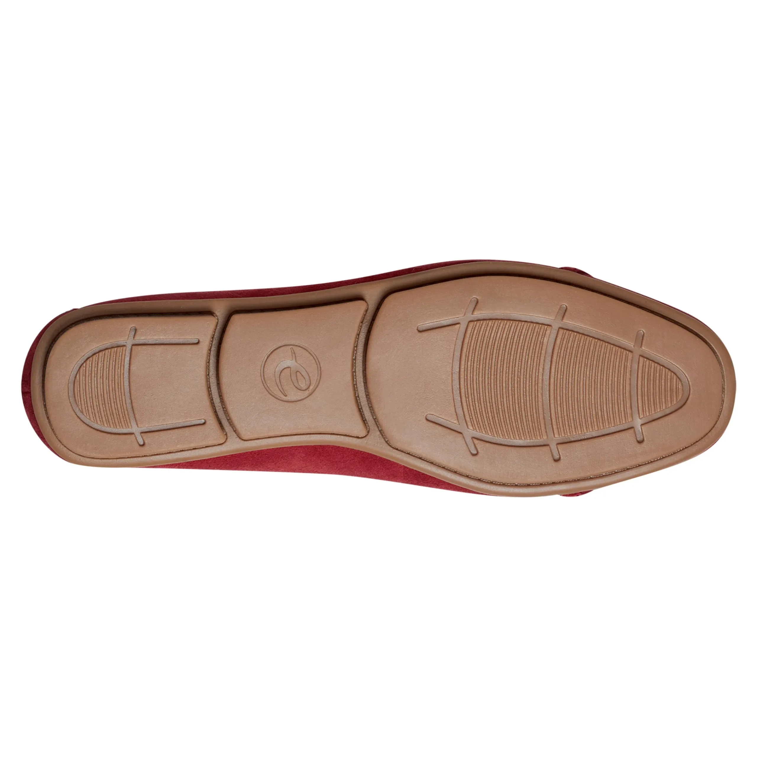 Outlet Easy Spirit Brandi Ballet Flats RedSuede