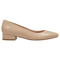 Hot Easy Spirit Caldise Leather Low Heel Dress Shoes LiteLatteLeather