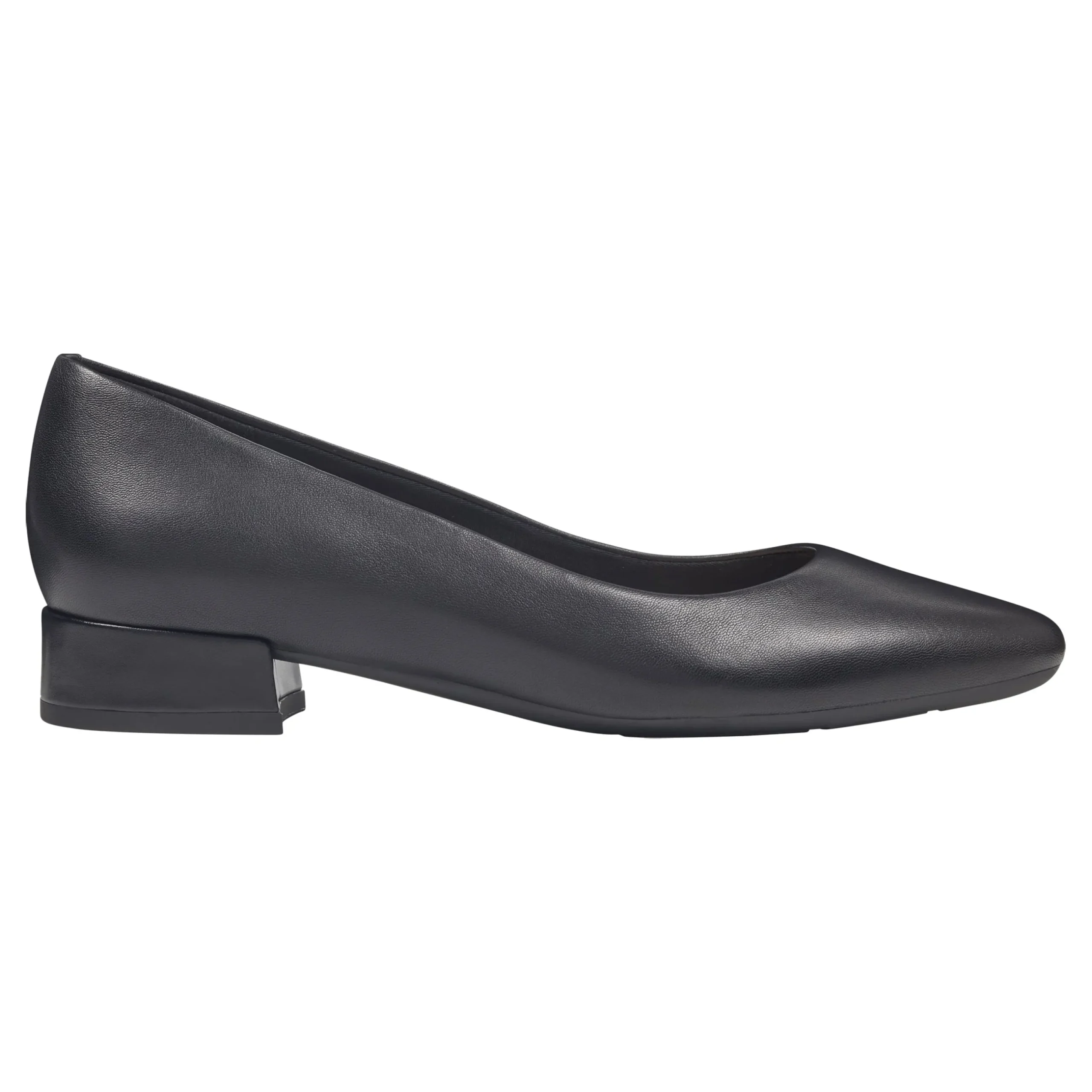 Online Easy Spirit Caldise Leather Low Heel Dress Shoes BlackLeather