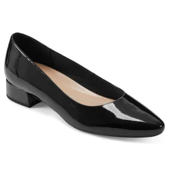 Outlet Easy Spirit Caldise Low Heel Dress Shoes Black