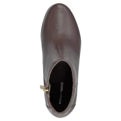 New Easy Spirit Camira Casual Booties BrownLeather