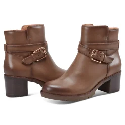 Discount Easy Spirit Cantrell Block Heel Dress Booties Taupe