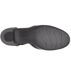Discount Easy Spirit Cara T-Strap Heels BlackLeather