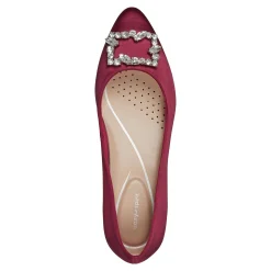 Hot Easy Spirit Carisma Dress Pumps RedSatin