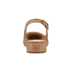 Easy Spirit Cassius Slingback Pumps BrownRaffia