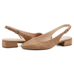 Easy Spirit Cassius Slingback Pumps BrownRaffia