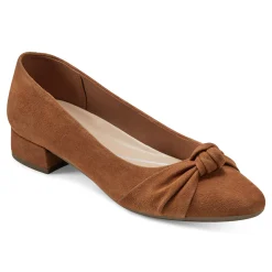 Clearance Easy Spirit Caster Dress Shoes MediumBrownSuede