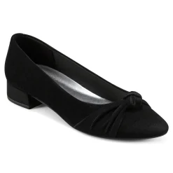 Discount Easy Spirit Caster Dress Shoes BlackSuede