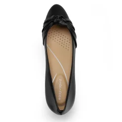 Easy Spirit Caster Dress Shoes BlackLeather