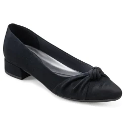 Outlet Easy Spirit Caster Dress Shoes NavySuede