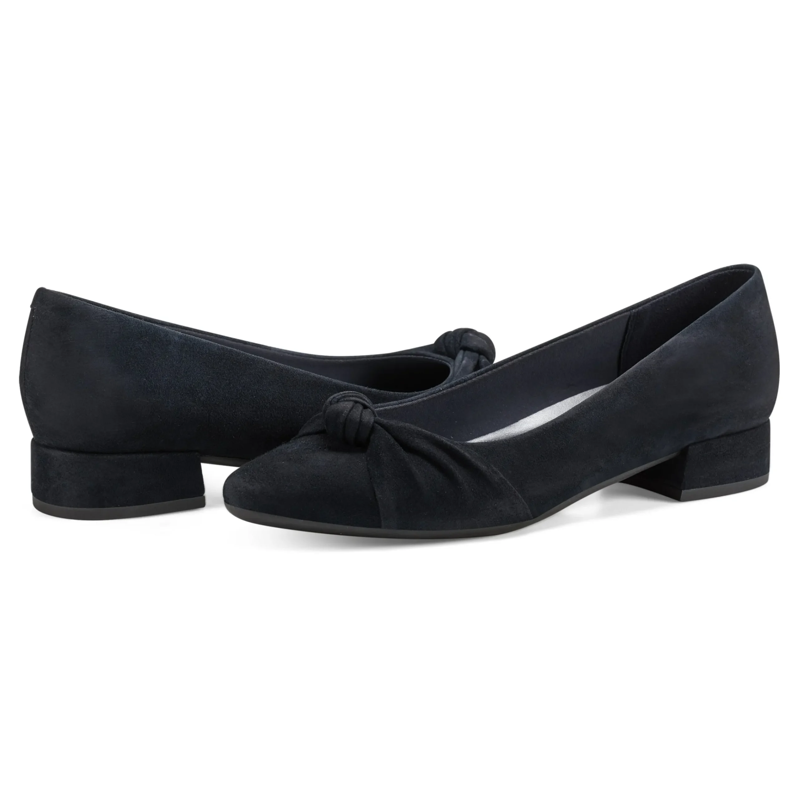 Outlet Easy Spirit Caster Dress Shoes NavySuede