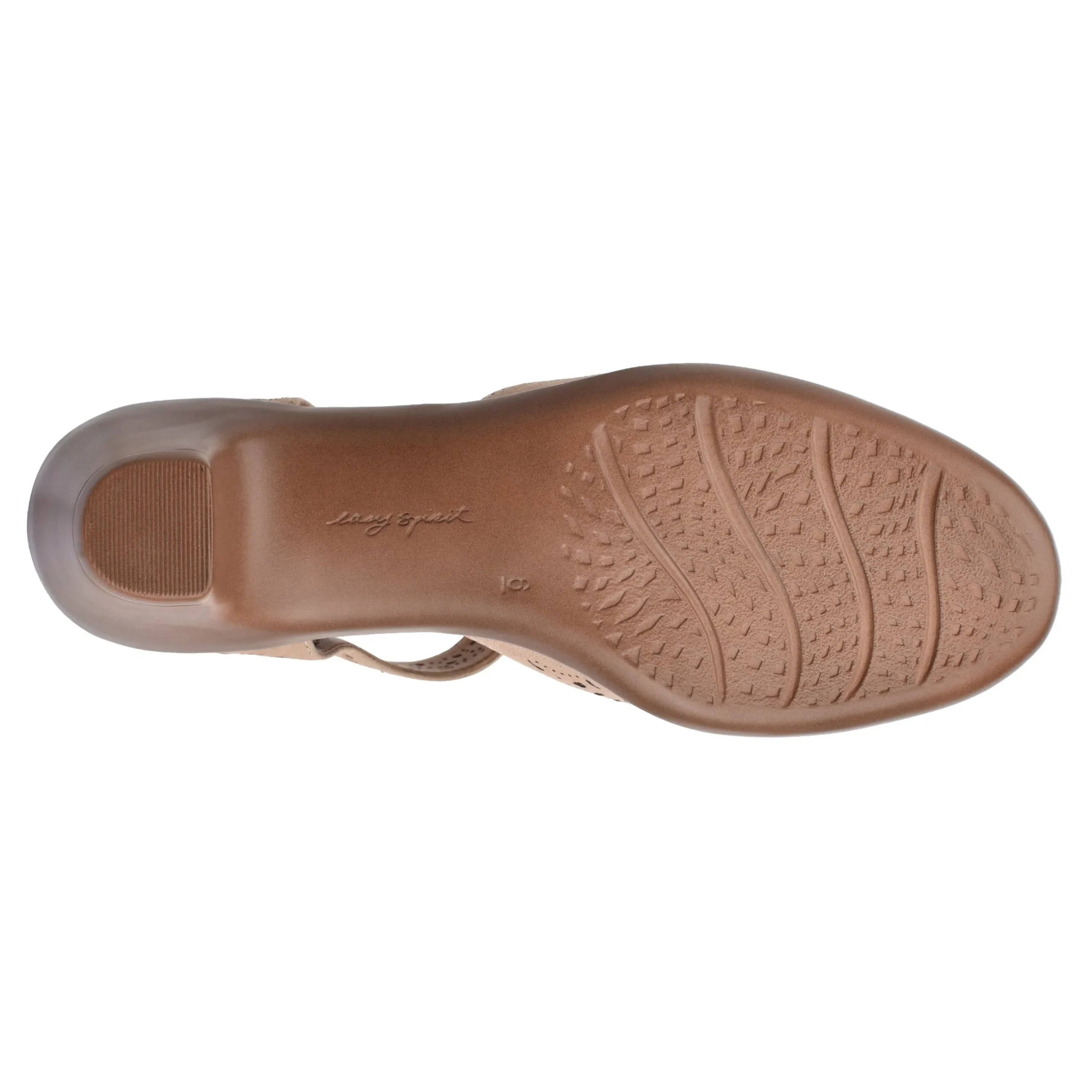 Sale Easy Spirit Cindie Mary Jane Heels Taupe