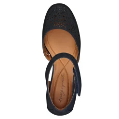 Hot Easy Spirit Cindie Mary Jane Heels BrightNavy
