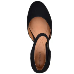 Sale Easy Spirit Clarice Mary Jane Heels BlackSuede