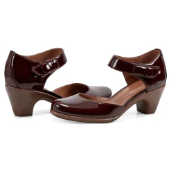 Easy Spirit Clarice Mary Jane Heels RedPatent