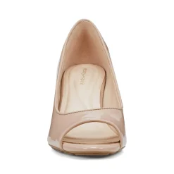 Discount Easy Spirit Coleen Peep Toe Wedges Natural