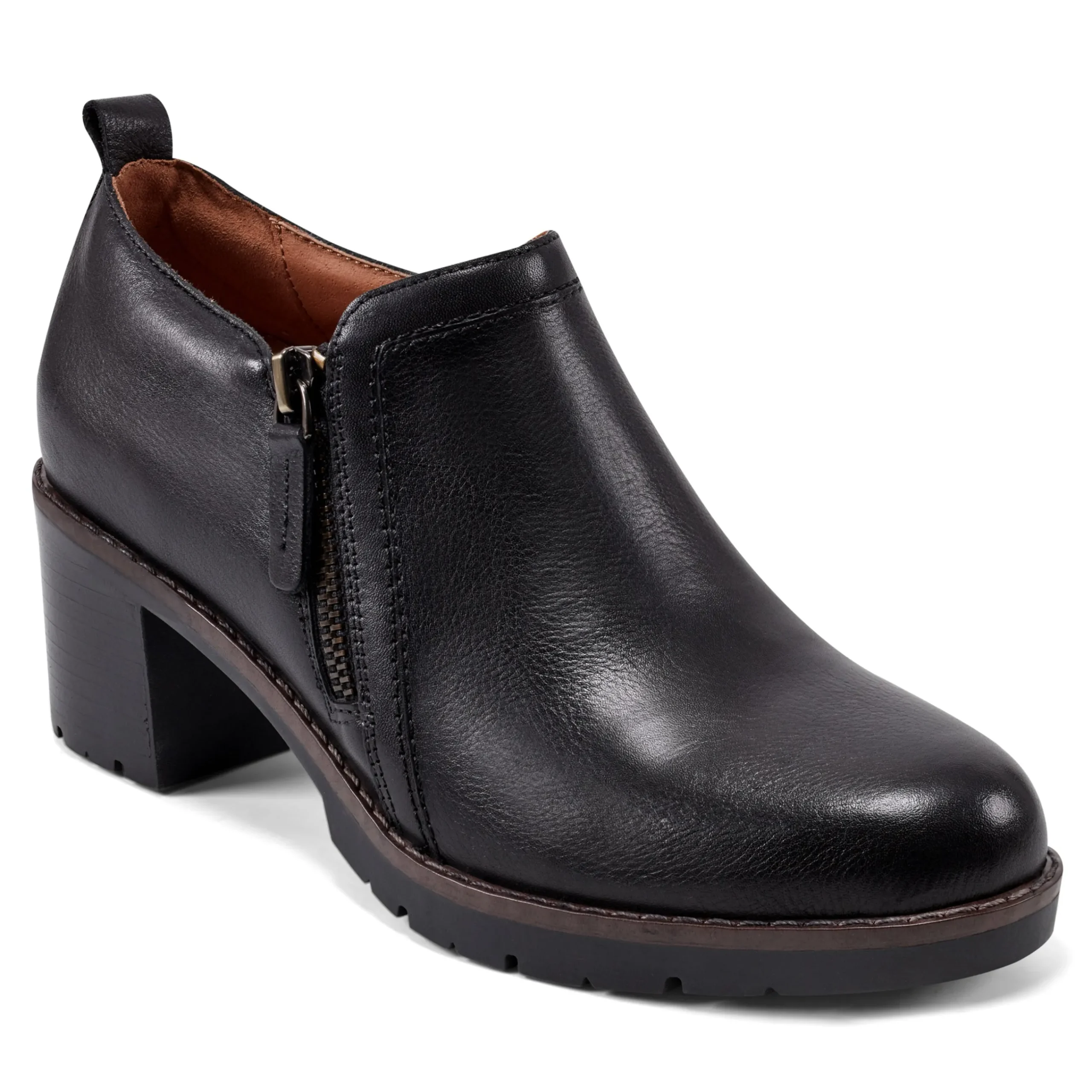 Outlet Easy Spirit Cosa Casual Slip On Shoes BlackLeather