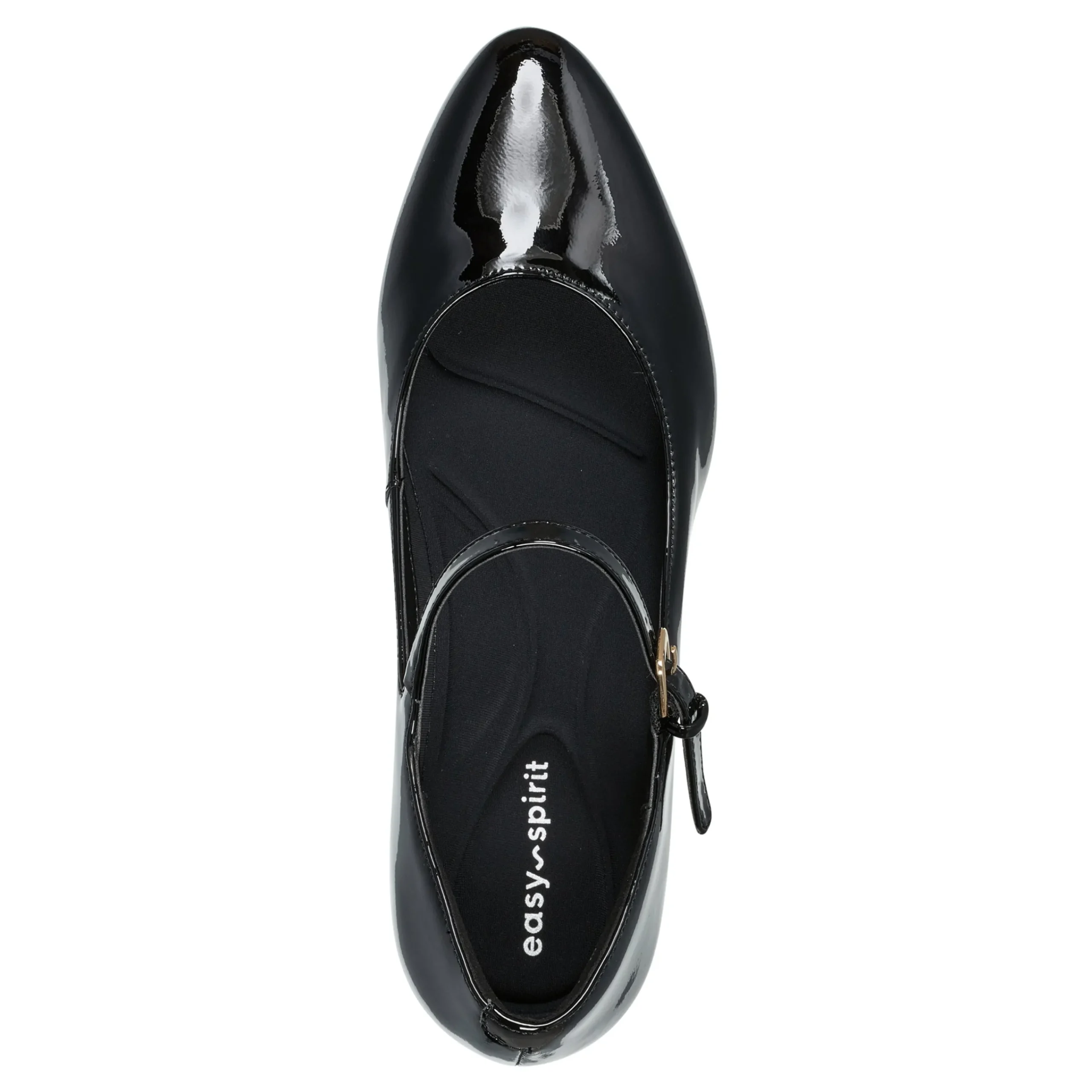 Easy Spirit Cyra Mary Jane Dress Pumps BlackPatentLeather