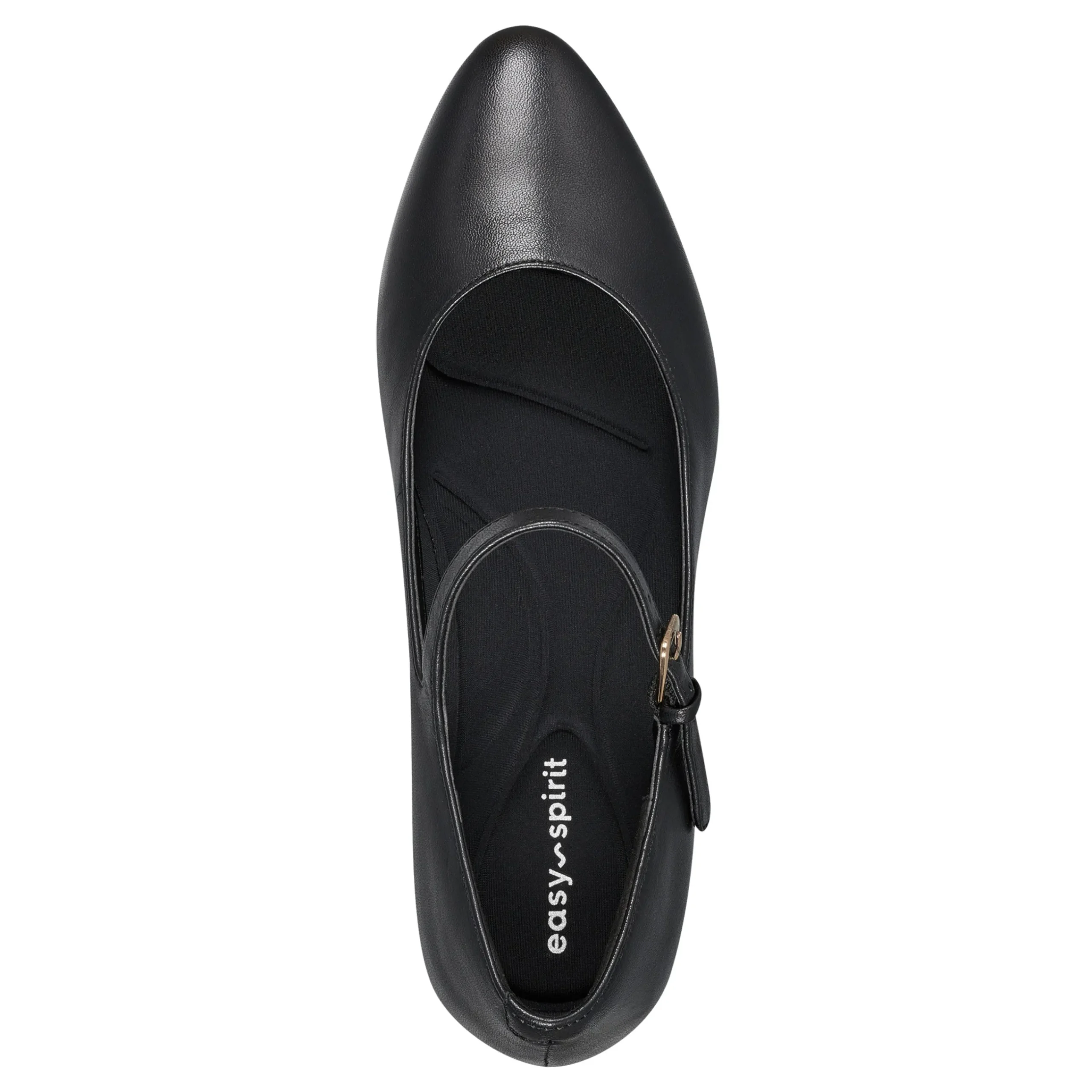 Discount Easy Spirit Cyra Mary Jane Dress Pumps BlackLeather