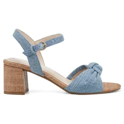 Easy Spirit Danica Heeled Sandals Denim