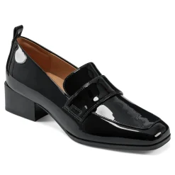 Best Easy Spirit Darlene Dress Loafers BlackPatentLeather
