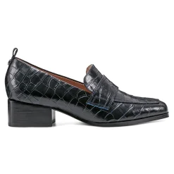 Clearance Easy Spirit Darlene Dress Loafers NavyLeatherCroco